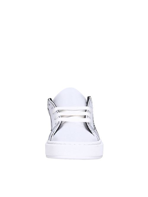 Sneakers in pelle MOSCHINO | 78699 GINEVRABIANCO-NERO